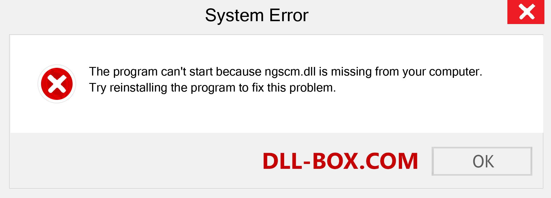  ngscm.dll file is missing?. Download for Windows 7, 8, 10 - Fix  ngscm dll Missing Error on Windows, photos, images